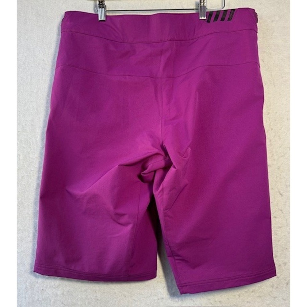Bontrager Lithos Shorts Men's XL Purple Cycling Zip Pockets Mountain Biking EUC - Picture 2 of 8